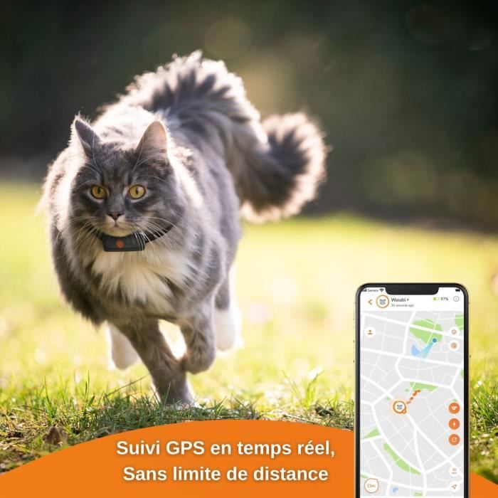 Tractive GPS DOG 4 - Collier GPS chien avec suivi d'activité - Bleu foncé -  Cdiscount