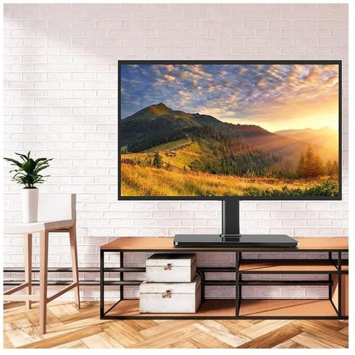 Support TV pied central - Stell - SHO 4810 - Cdiscount TV Son Photo