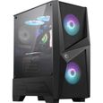 MSI BOITIER PC MAG FORGE 100R - Noir - Verre tremp