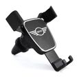 B-Noir - Support de téléphone portable de voiture pour MINI Cooper, Clip d'aération, Support de montage, 1PC-0