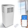 Climatiseur mobile connecté Avidsen HomeFresh - Ventilateur et Déshumidificateur-0