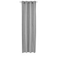 Tom Tailor T Classic Rayures 575063 Rideau 140 X 245 Cm Gris Blanc