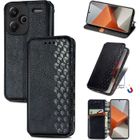 ZTAOOPOU Housse Xiaomi Redmi Note 13 Pro Plus 5G Fermeture magnétique invisible PU Cuir Portefeuille Étui à rabat avec Support - Noir