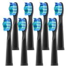 SIKSOG Brossettes de Rechange 8pcs Compatible with Fairywill D7/D8/FW507/FW508/FW551/FW2011/FW917/FW959/FW515/Seago SG E9 Brosse à Dents