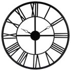 ATMOSPHERA CRÉATEUR D'INTÉRIEUR Horloge vintage métal noir D70cm - Atmosphera createur d'interieur