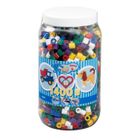 Pot De 1400 Perles à Repasser Hama Maxi - Mix 10 Couleurs - Pour Enfants DIY