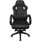 LIXADA Homgeek Chaise Gaming Rotative Ergonomique Hauteur Ajustable en Cuir Artificiel Rouge-Noir-Bleu-Orange