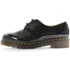 DR MARTENS Chaussures ville femme Doc Martens 1461 W en cuir noir à 3 œillets