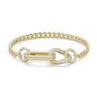 SWAROV - SWAROVSKI Bracelets femme - SWAROVSKI - Bracelet swarovski Dextera liens mélangés dorés - Couleur de la matière:Jaune Taille/Longueur:19.5 cm