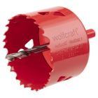 wolfcraft - Scie Cloche Multi Matériaux BiM - Diamètre 68 mm - Profondeur de coupe 40 mm, Foret Centreur - réf. 5474000