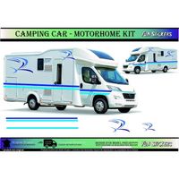 Camping car Kit complet autocollants