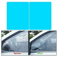 4 x rétroviseur de voiture étanche anti-buée film anti-pluie fenêtre latérale verre films 175 * 200mm,100*145mm