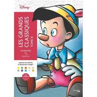 Coloriages mystères - Les Grands classiques Disney Tome 8