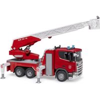 Jeux de voiture - Scania Super 560R camion de pompier Bruder