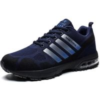 Chaussures de course - ECELEN - Hommes - Bleu - Respirantes - Légères - Running