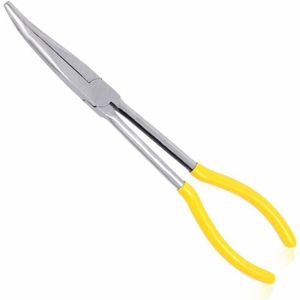 TEKTON PGF10007 Pince à Bec Long 17,8 Cm - Outil De Précision Pour Espaces Restreints