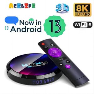 BOX MULTIMEDIA Smart TV H96 MAX Android 13.0 Rockchip RK3528 2.4G