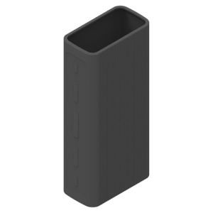 BATTERIE EXTERNE noir-Coque de protection en Silicone pour Xiaomi P