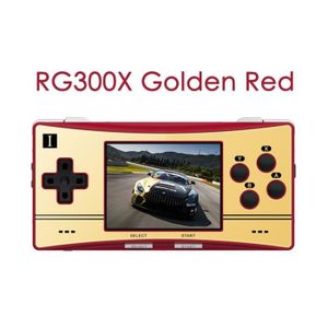 CONSOLE PSP 16G(No Games) - RG300X Golden Red - Mini console d