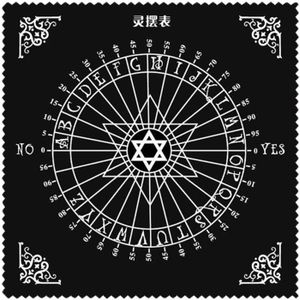 Astrologie Nappe Flanelle Douce Carte De Divination De Tarot FEZBD Nappe De Tarot Jeu De Divination De Lautel Tapis De Tarot Nappe pour Passionnés De Tarot