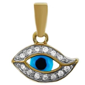 Pendentif Oeil de Tigre, Bijoux en Argent et Pierres Fines