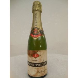 CHAMPAGNE 37,5 cl champagne Gratiot Pilliere brut pétillant 