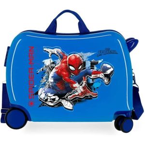 VALISE - BAGAGE Marvel Spiderman Geo Valise Enfant Bleu 50x38x20 cms Rigide ABS Serrure a combinaison 34L 2,1Kgs 4 roues Bagage a main