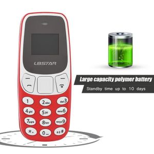 Mini Téléphone Portable Bluetooth 0,96 Pouce 2g Podomètre Ultra-fin Mp3  Noir Yonis à Prix Carrefour
