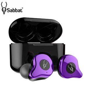 CASQUE - ÉCOUTEURS Écouteurs Bluetooth sans fil Sabbat E12 TWS - Viol