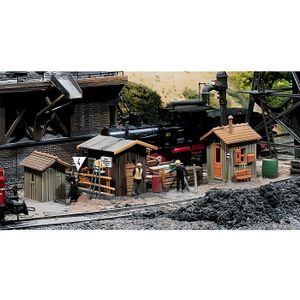Noch 15560 – Scènes Aux Toilettes – Diorama HO 1/87 – Accessoire Drôle Pour Train Miniature