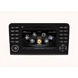 Kit de montage radio voiture 1 DIN panneau adaptateur Mercedes Classe M w164 05-6/11