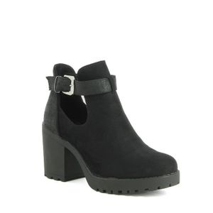 bottine a talon ouvert