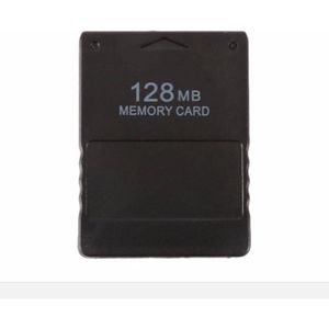 CARTE MÉMOIRE Carte mémoire noire 128 Mo pour Sony Playstation 2