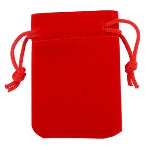 pochettes à bijoux en velours pour cadeaux cadeaux de fête 20 x 25 cm KONMAY Lot de 11 grands sacs en velours avec cordon de serrage 