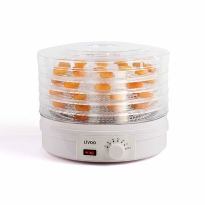 Déshydrateur Alimentaire MPM MSG-03 4 Plateaux 28 Cm 250W - Fruits Légumes Viande Herbes Sans BPA