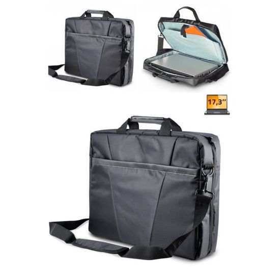 Sacoche pour ordinateur portable 17.3'' Laptop Case PC portable 2 avec rangements Haute qualit?� 