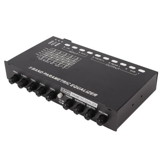 Egaliseur voiture audio - Achat / Vente pas cher