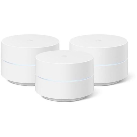 Pack de 3 routeurs GOOGLE Nest Wifi - Blanc