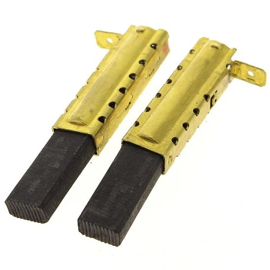 Balais Charbon De Rechange Pour Aspirateur Kärcher - Modèles 6.610-207.0, 6.610-204.0, 6.610-098.0, Dimensions 6.2x11x32 Mm, Lot De 2 - 2