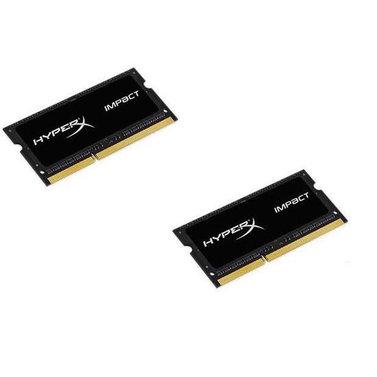 KINGSTON Module de RAM HyperX Impact - 16 Go (2 x 8 Go) DDR3L SDRAM - CL11 - 1,35 V - Non bufférisé - SoDIMM