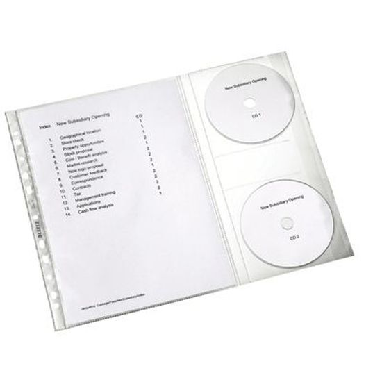 100 pochettes pour CD 80 microns, Boîtiers / Jaquettes