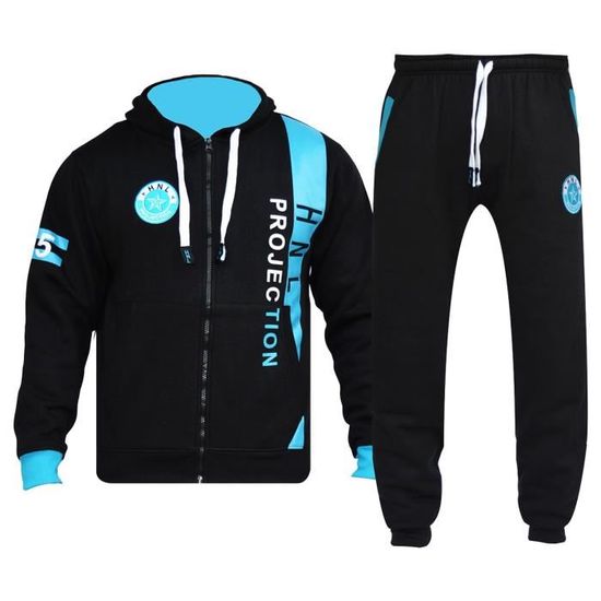 Ensemble Jogging Enfant 2 Pièces - Imprimé Halloween, Capuche, Pour Filles Et Garçons En Bas Âge