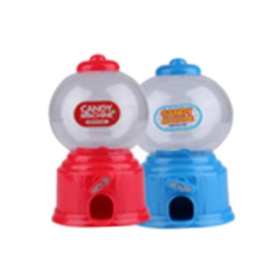 Distributeur De Bonbons Portable Pour Enfants - Mini Machine à Gumballs En ABS, Tirelire Jouet (Rouge)