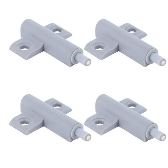 Lot De 5 Tampons De Porte Auto-adhésifs Gedotec, Ronds, 40 Mm, Gris/noir/blanc/beige