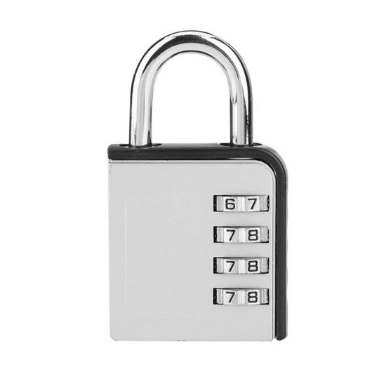Cadenas à Combinaison 3 Chiffres Pour Valise - Alliage De Zinc, Finition Givrée - Sécurité Voyage, Mot De Passe Modifiable