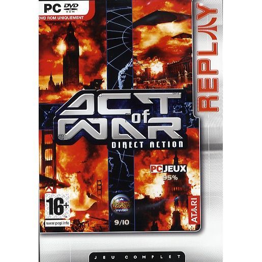 Atari Act Of War : Direct Action / Jeu PC Dvd-Rom