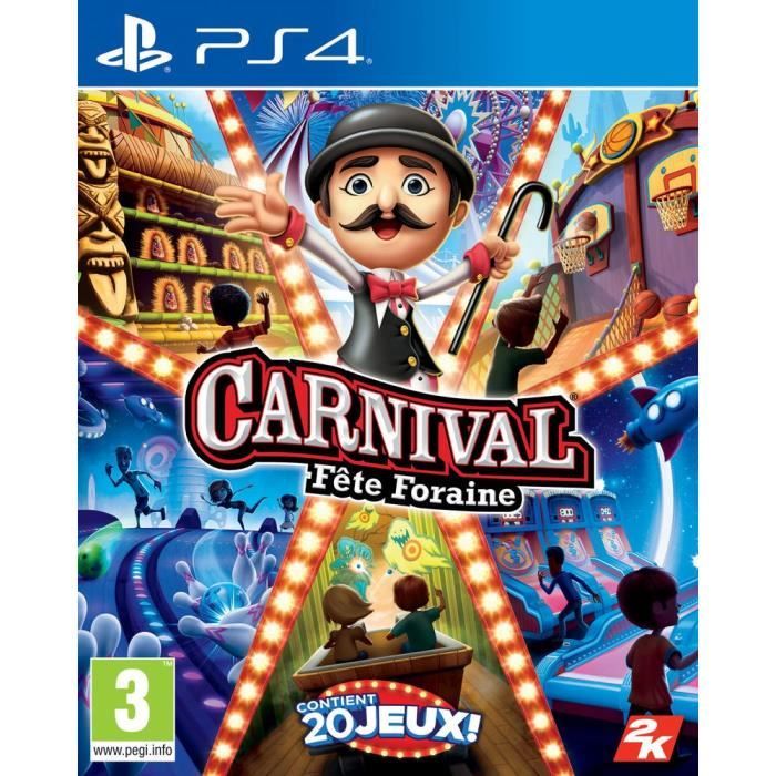 Carnival Fête Foraine Jeu PS4