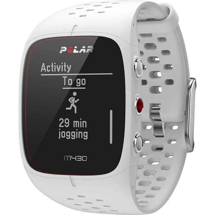 POLAR Montre Sport Gps Cardio M430 Taille M L Blanc Cdiscount Telephonie