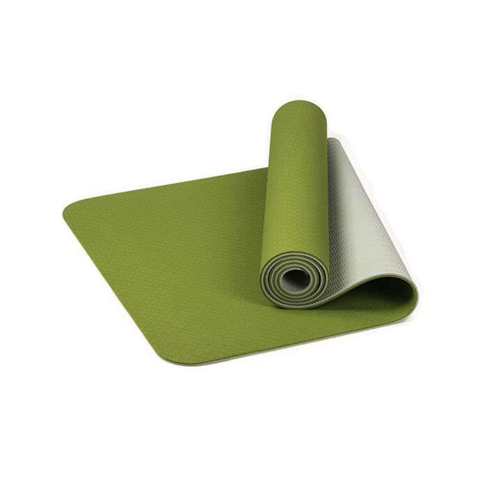 Tapis de yoga classique Yoga Mat Pro TPE Eco Friendly Antiderapant Fitness Tapis d'exercice @duo563