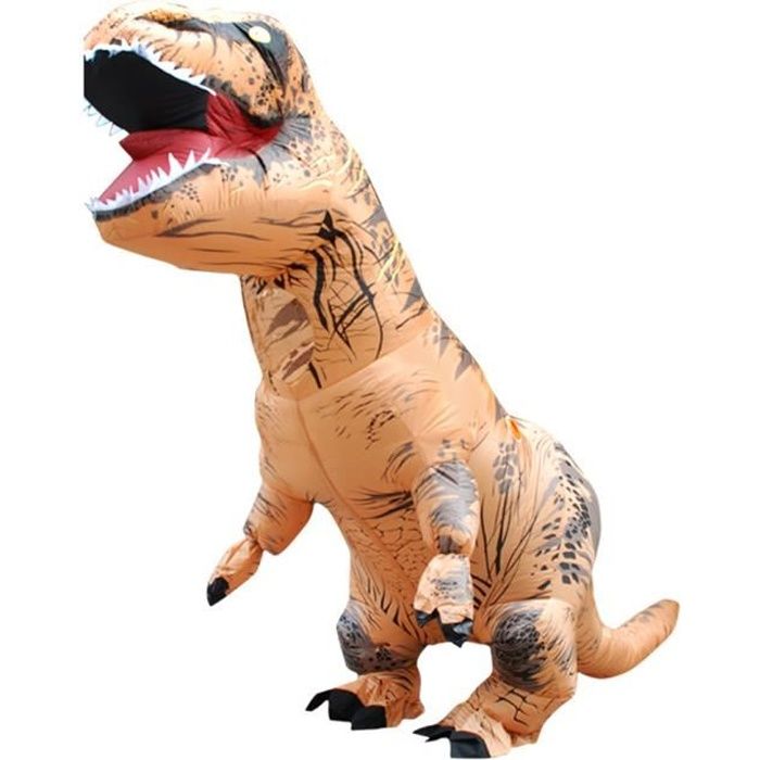 Costume Gonflable T-Rex Dinosaure Déguisements Costume Partie Jouet pour Halloween Adulte